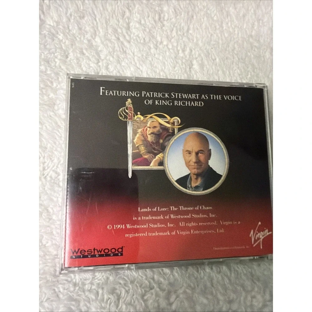 Lands of Lore The Throne of Chaos Westwood 1993 PC CD ROM Patrick Stewart Virgin
